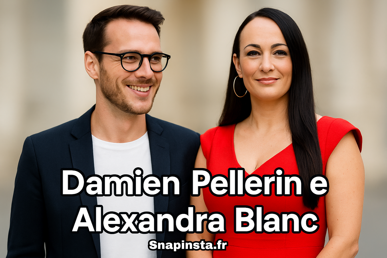 Damien Pellerin et Alexandra Blanc