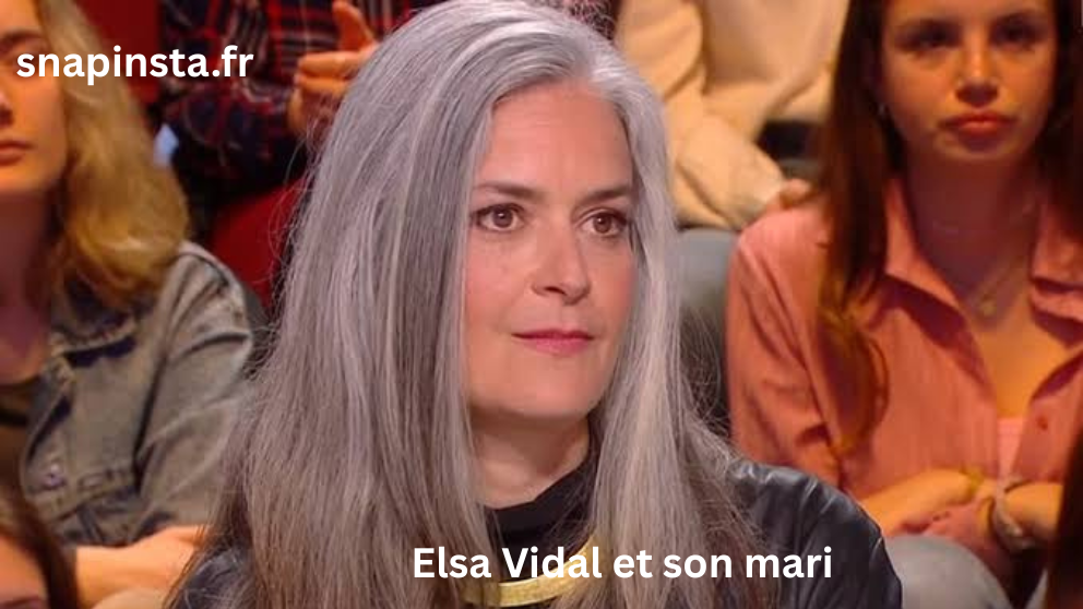 Elsa Vidal et son mari